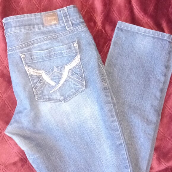 lei Denim - 'Ashley' Low-rise Skinny Denim Sz 13R